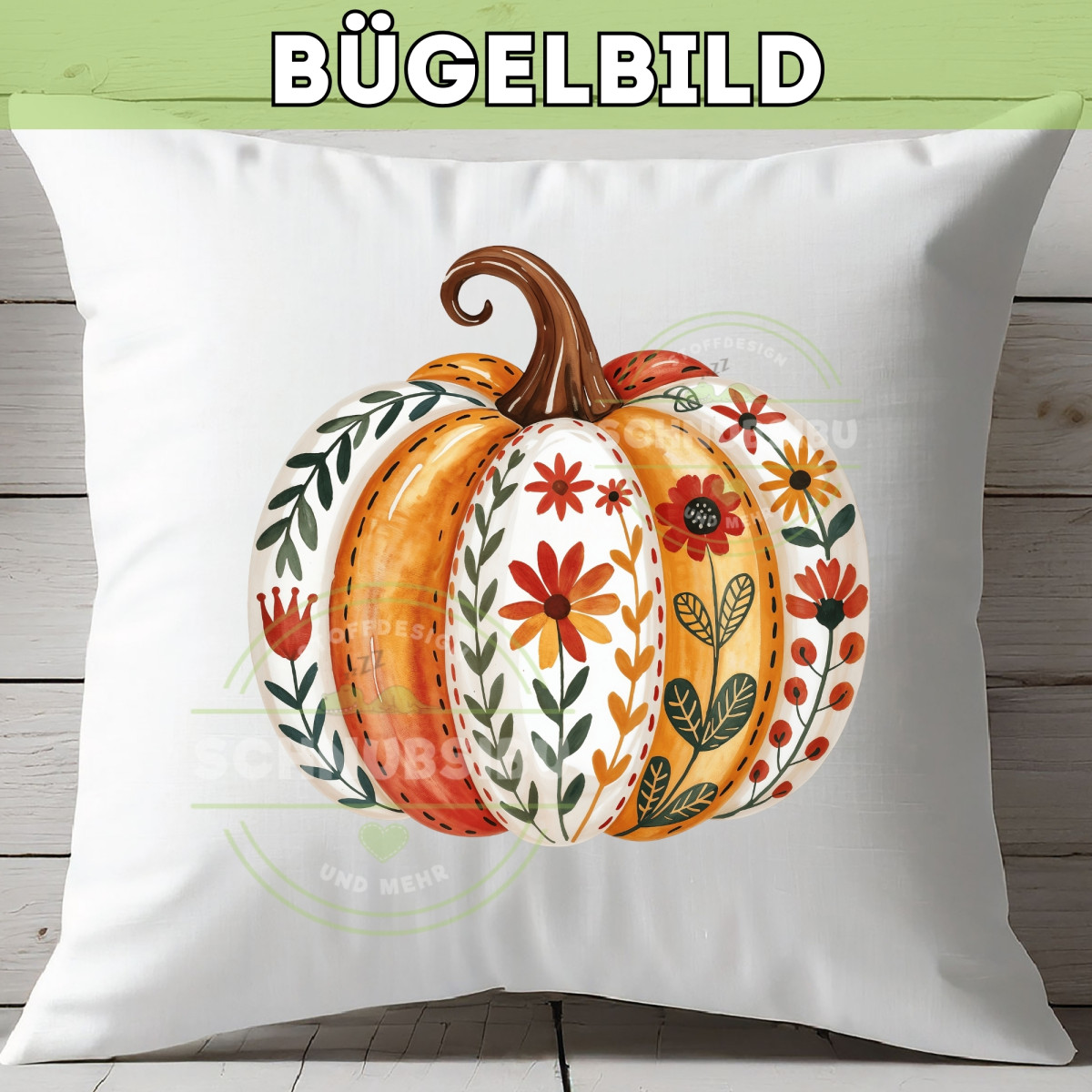 Bügelbild Halloween/Herbst VB